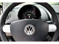 2001 Volkswagen New Beetle Black Interior Steering Wheel Photo
