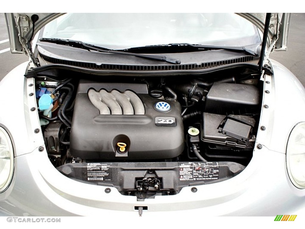 2001 Volkswagen New Beetle GLS Coupe 2.0 Liter SOHC 8-Valve 4 Cylinder Engine Photo #66132218