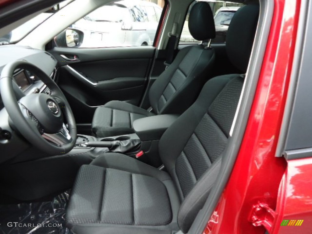 Black Interior 2013 Mazda CX-5 Touring AWD Photo #66132464