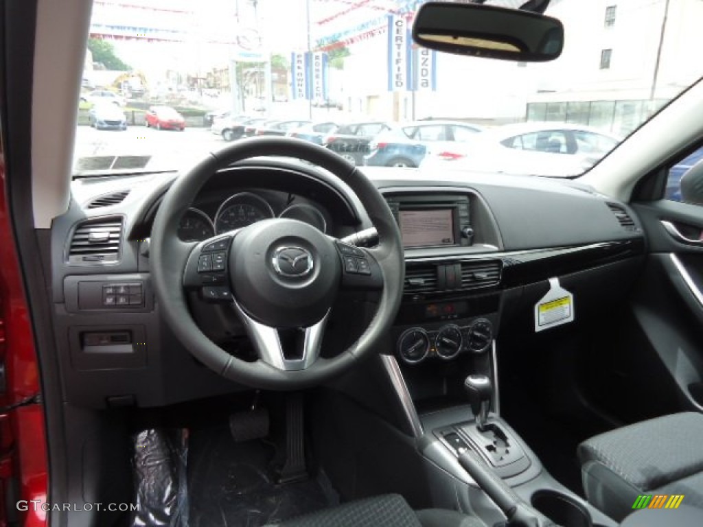 2013 Mazda CX-5 Touring AWD Black Dashboard Photo #66132479