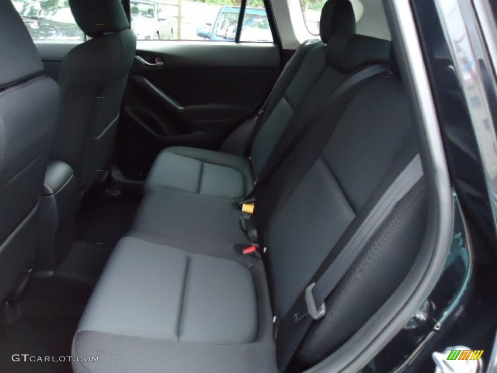 Black Interior 2013 Mazda CX-5 Sport AWD Photo #66132838