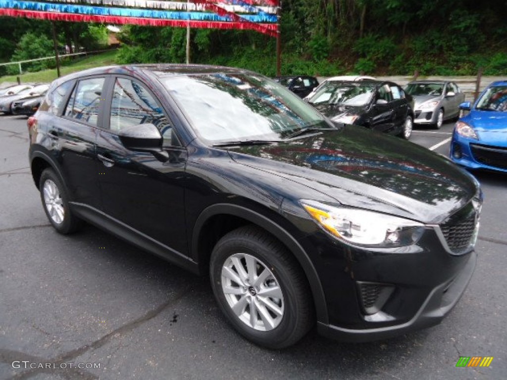 Black Mica 2013 Mazda CX-5 Sport Exterior Photo #66132974