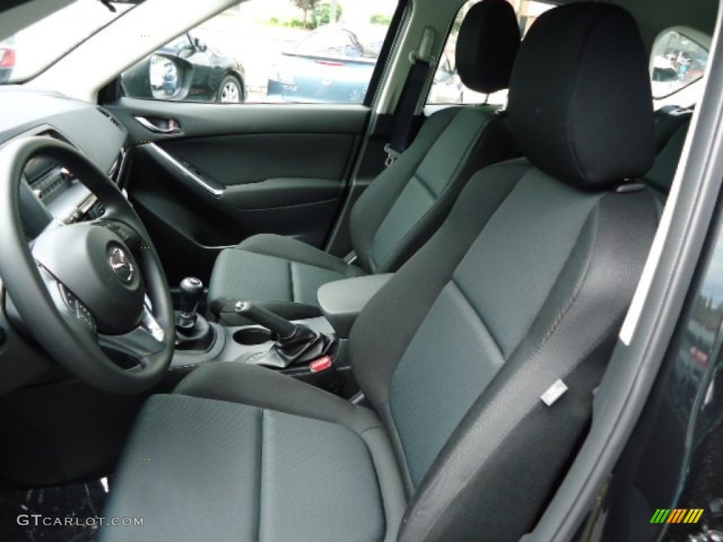 Black Interior 2013 Mazda CX-5 Sport Photo #66133004
