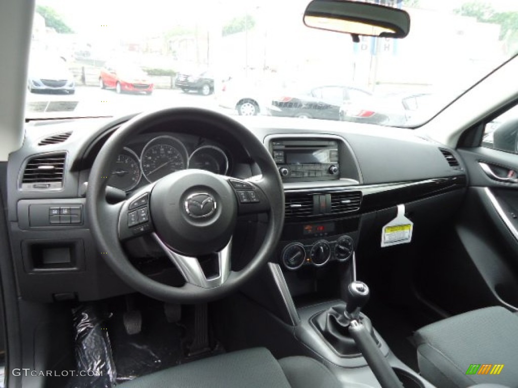 2013 Mazda CX-5 Sport Black Dashboard Photo #66133022