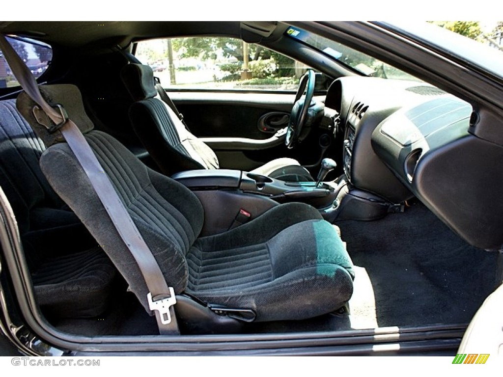 Ebony Interior 2001 Pontiac Firebird Coupe Photo #66133580