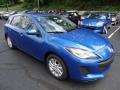 Sky Blue Mica 2012 Mazda MAZDA3 i Grand Touring 5 Door Exterior