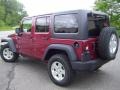 2011 Deep Cherry Red Jeep Wrangler Unlimited Sport 4x4  photo #5