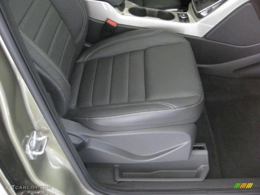 Charcoal Black Interior 2013 Ford Escape SEL 1.6L EcoBoost 4WD Photo #66134429