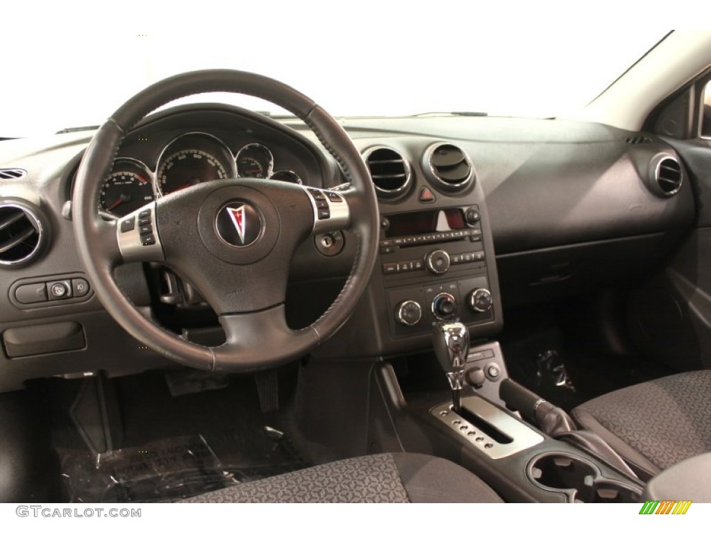 2009 Pontiac G6 V6 Sedan Ebony Dashboard Photo #66134633