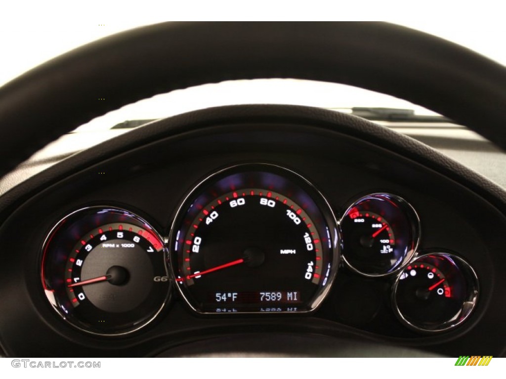 2009 Pontiac G6 V6 Sedan Gauges Photo #66134660