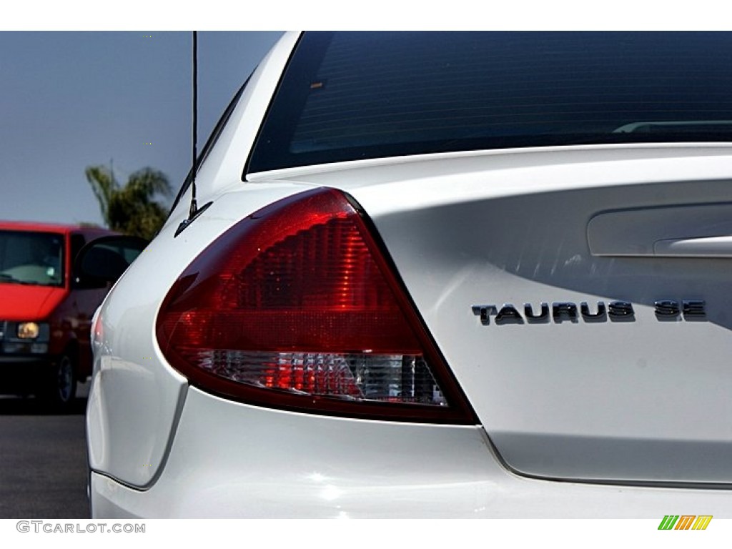 2007 Taurus SE - Vibrant White / Medium/Dark Flint photo #8