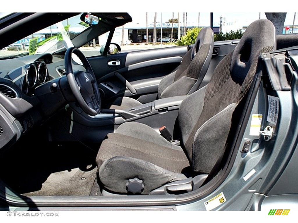 Dark Charcoal Interior 2007 Mitsubishi Eclipse Spyder GS Photo #66135200