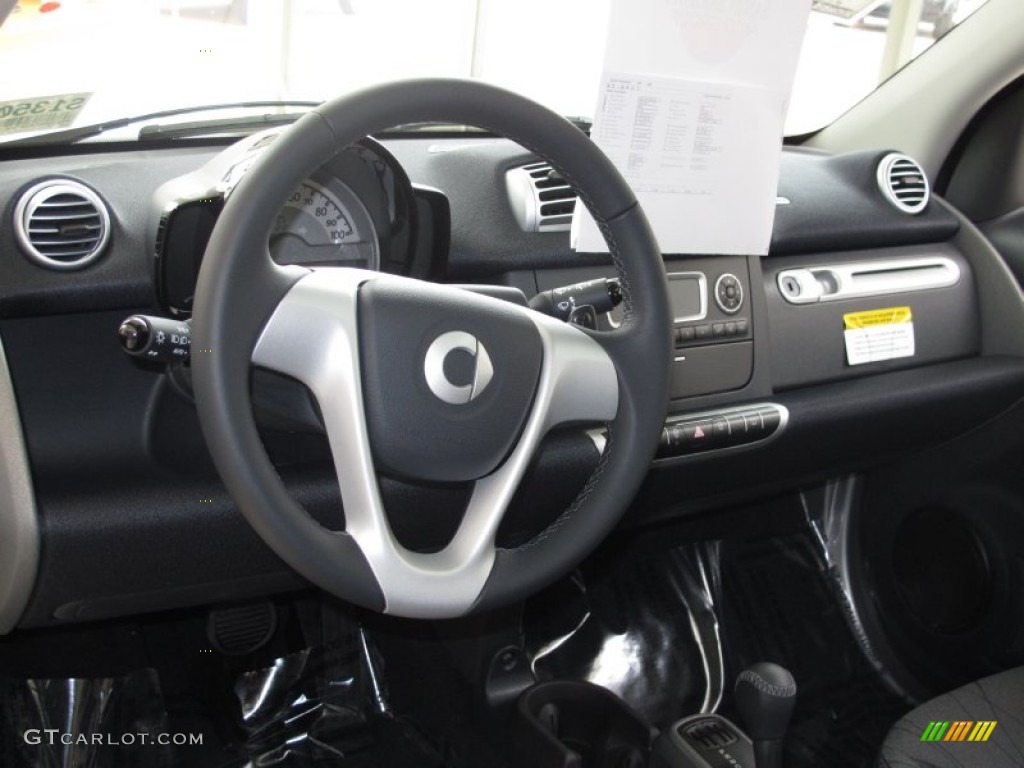 2013 Smart fortwo passion coupe Design Black Dashboard Photo #66135518