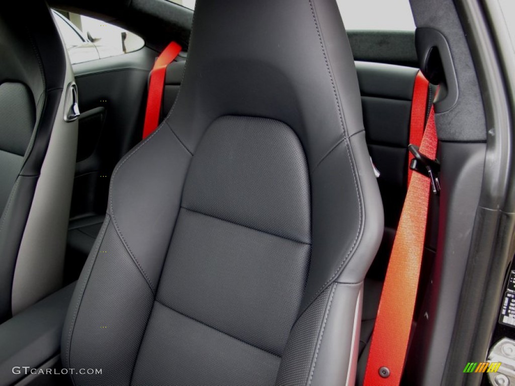 Black Interior 2012 Porsche New 911 Carrera S Coupe Photo #66135662