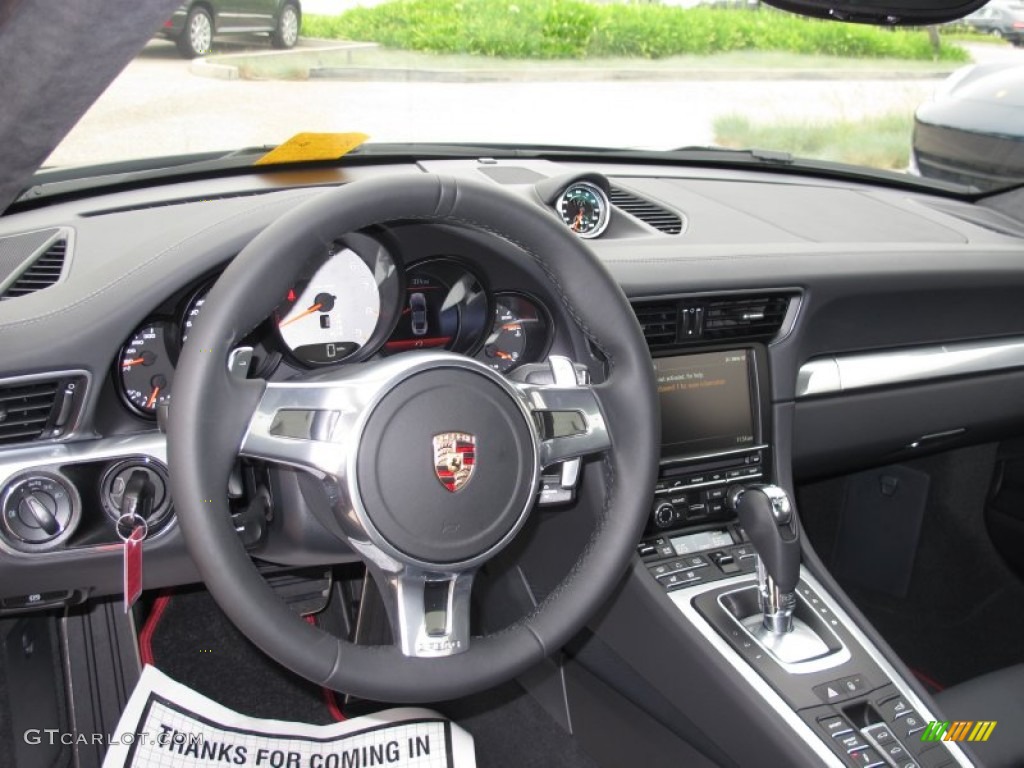 2012 Porsche New 911 Carrera S Coupe Black Dashboard Photo #66135689