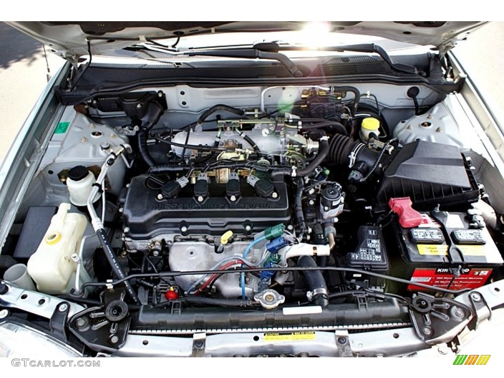 2002 Nissan Sentra GXE Engine Photos