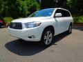 2008 Blizzard White Pearl Toyota Highlander Sport  photo #1