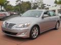 2012 Titanium Gray Metallic Hyundai Genesis 3.8 Sedan  photo #1