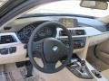 2012 BMW 3 Series Beige Interior Dashboard Photo