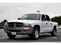 2001 Bright White Dodge Dakota SLT Quad Cab  photo #11