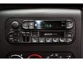 2001 Dodge Dakota Dark Slate Gray Interior Audio System Photo