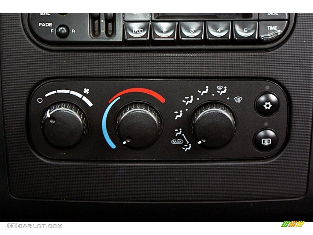 2001 Dodge Dakota SLT Quad Cab Controls Photo #66137361