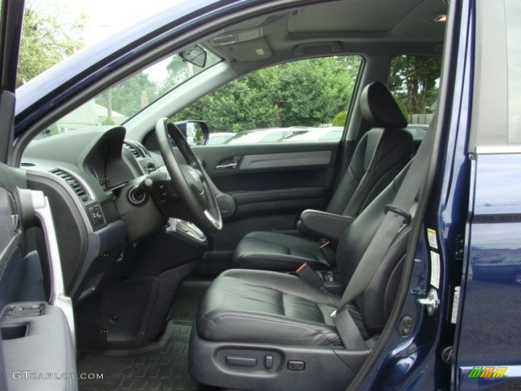 2009 CR-V EX-L 4WD - Royal Blue Pearl / Black photo #11