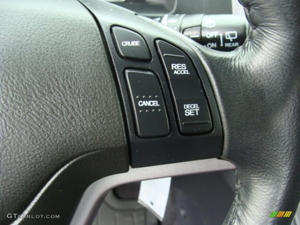 2009 CR-V EX-L 4WD - Royal Blue Pearl / Black photo #16
