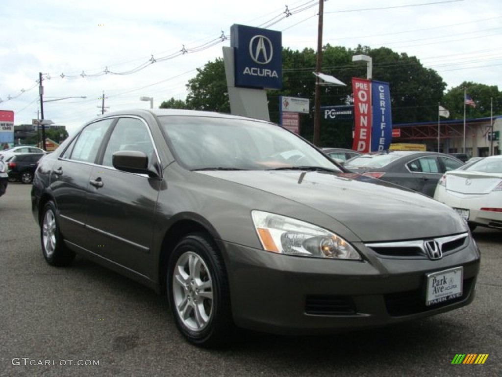 2006 Accord EX Sedan - Graphite Pearl / Black photo #1