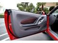 2002 Toyota Celica Black/Red Interior Door Panel Photo