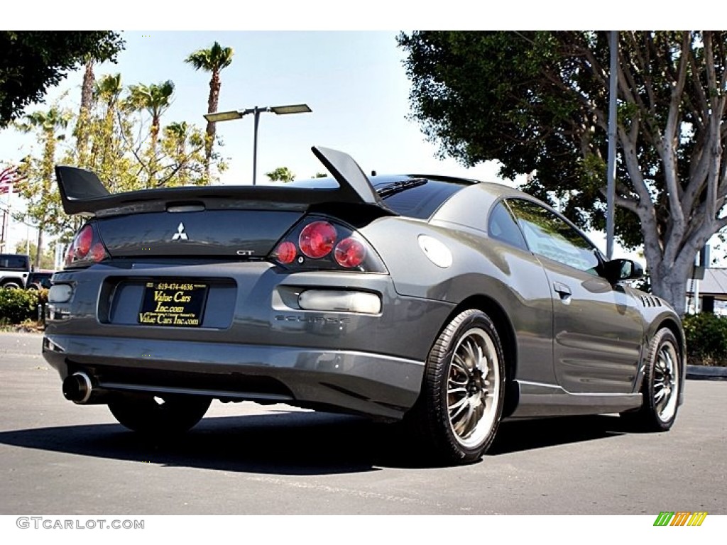 2003 Eclipse GTS Coupe - Titanium Pearl / Midnight photo #6