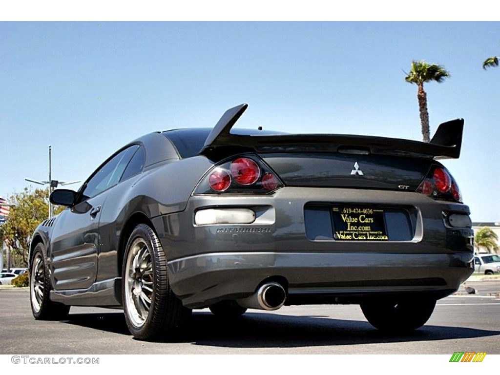 2003 Eclipse GTS Coupe - Titanium Pearl / Midnight photo #9