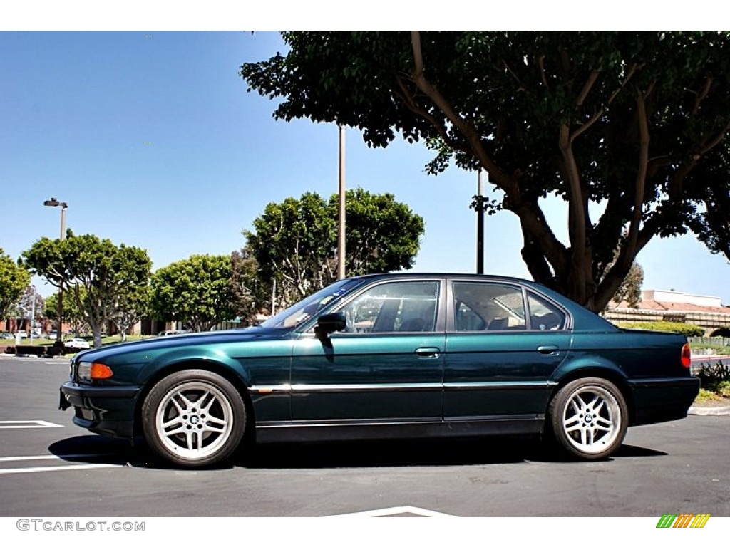 Oxford Green Metallic 2000 BMW 7 Series 740i Sedan Exterior Photo #66139235
