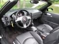Black 2009 Porsche Boxster S Interior Color