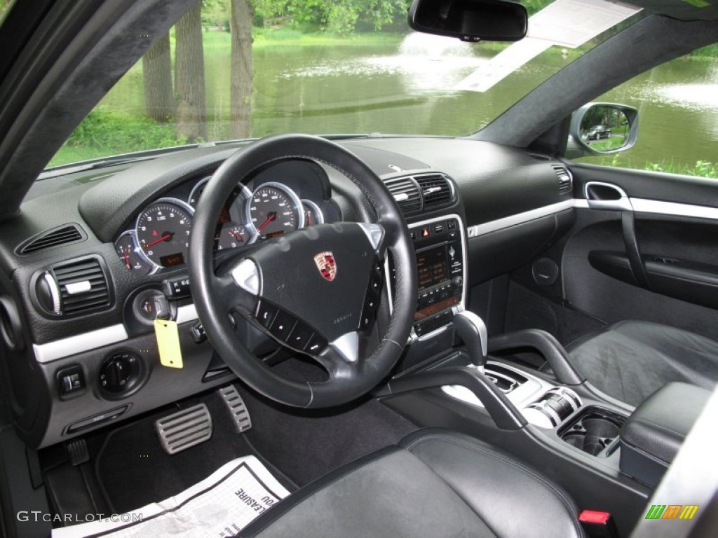 Black w/Alcantara Interior 2009 Porsche Cayenne GTS Photo #66139520
