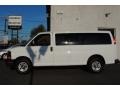 Summit White - Express LT 3500 Passenger Van Photo No. 3
