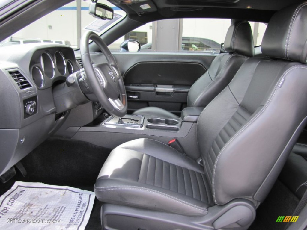 2012 Challenger R/T Classic - Blackberry Pearl / Dark Slate Gray photo #8