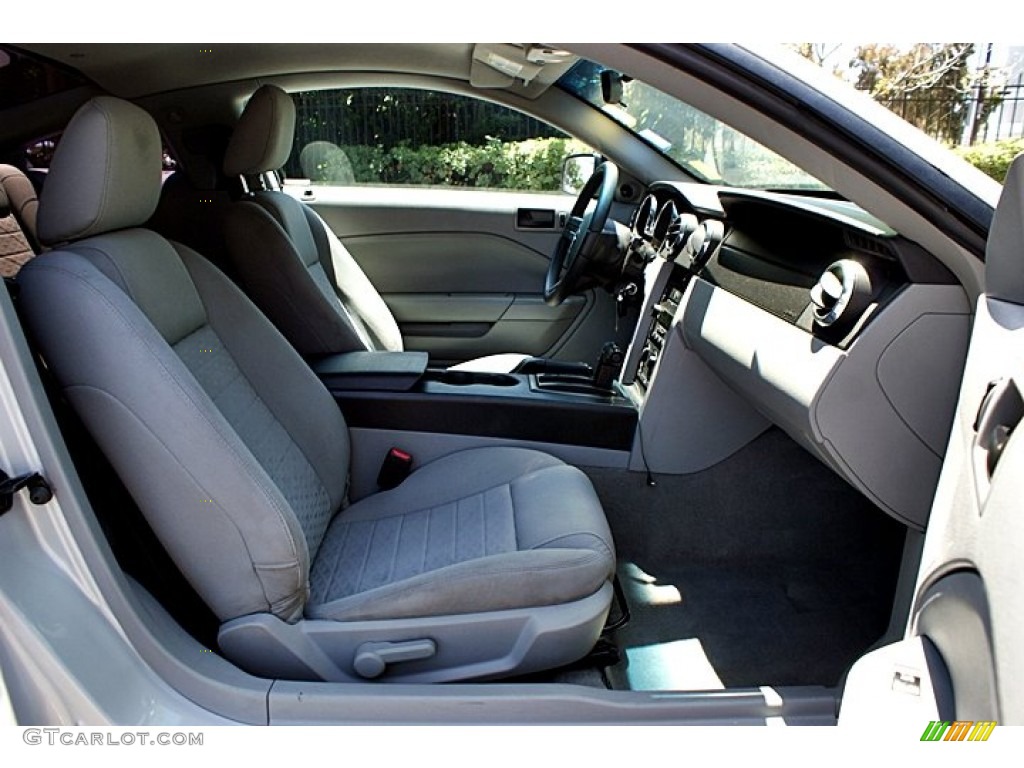 2007 Mustang GT Deluxe Coupe - Satin Silver Metallic / Light Graphite photo #7