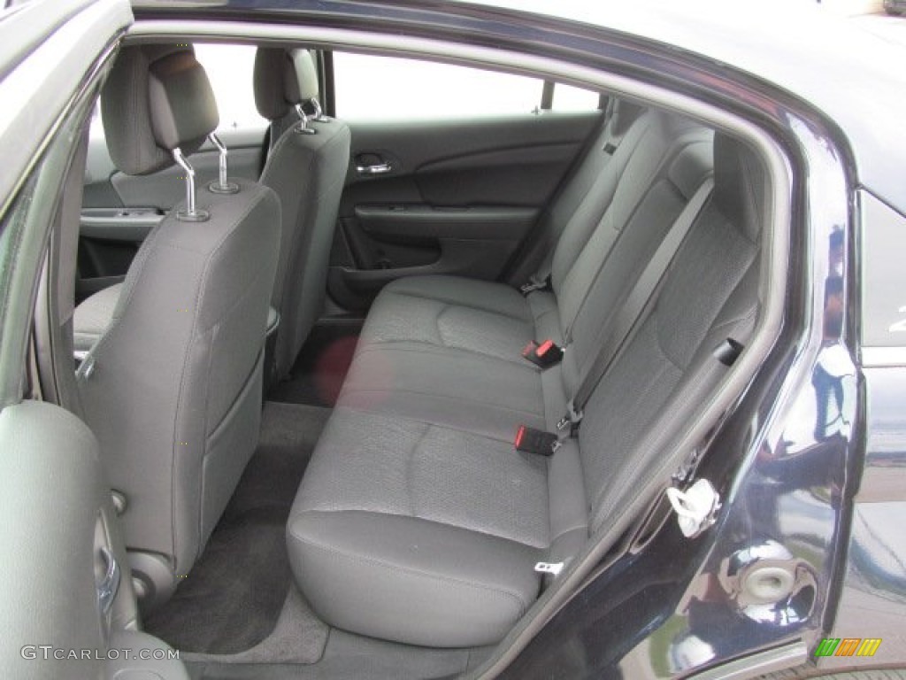 2012 Chrysler 200 LX Sedan Rear Seat Photo #66141326