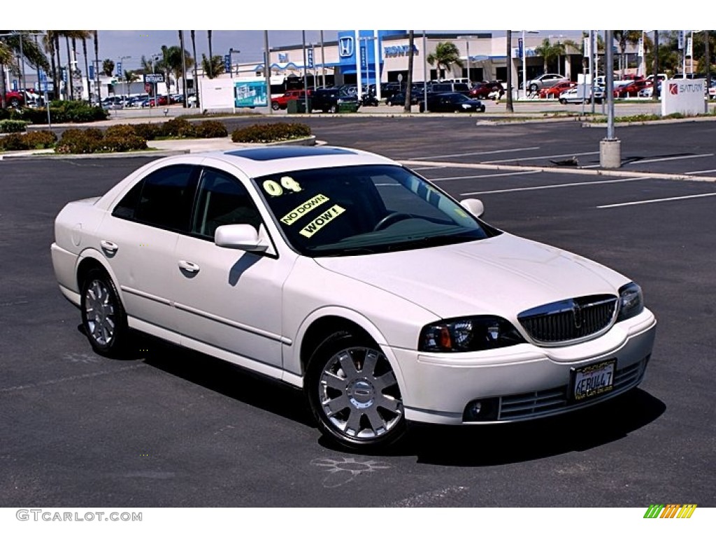 2004 LS V8 - Cashmere Tri-Coat / Dark Stone/Medium Light Stone photo #2