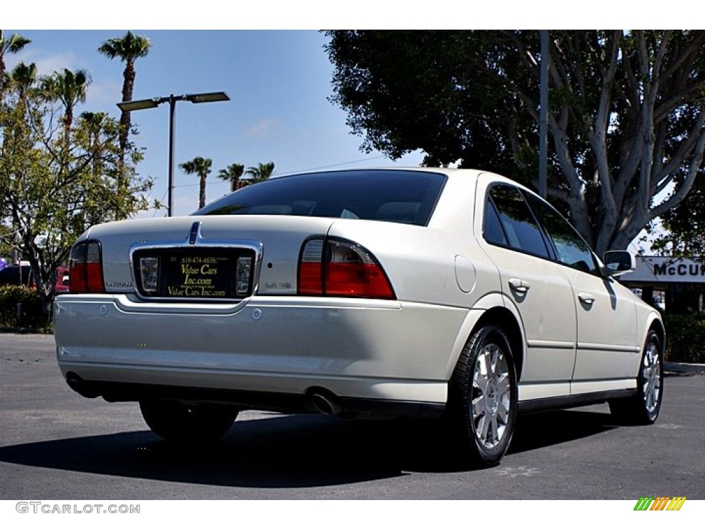 2004 LS V8 - Cashmere Tri-Coat / Dark Stone/Medium Light Stone photo #6