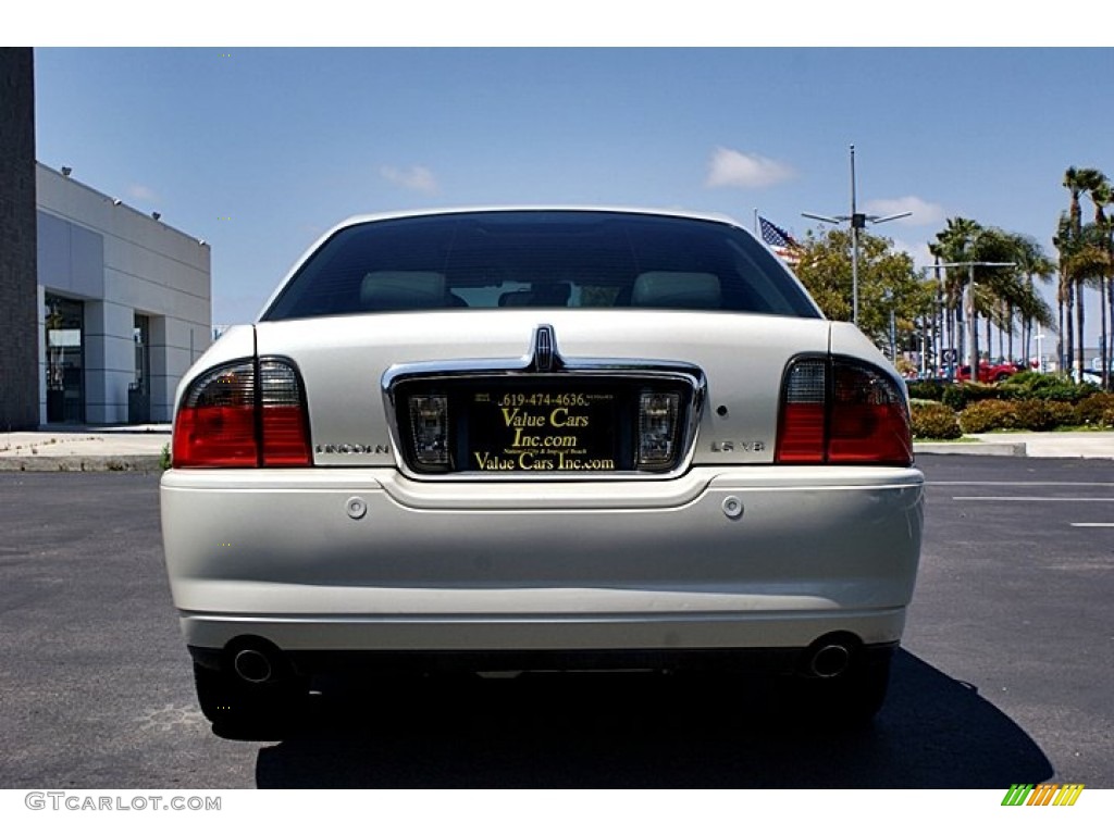 2004 LS V8 - Cashmere Tri-Coat / Dark Stone/Medium Light Stone photo #7