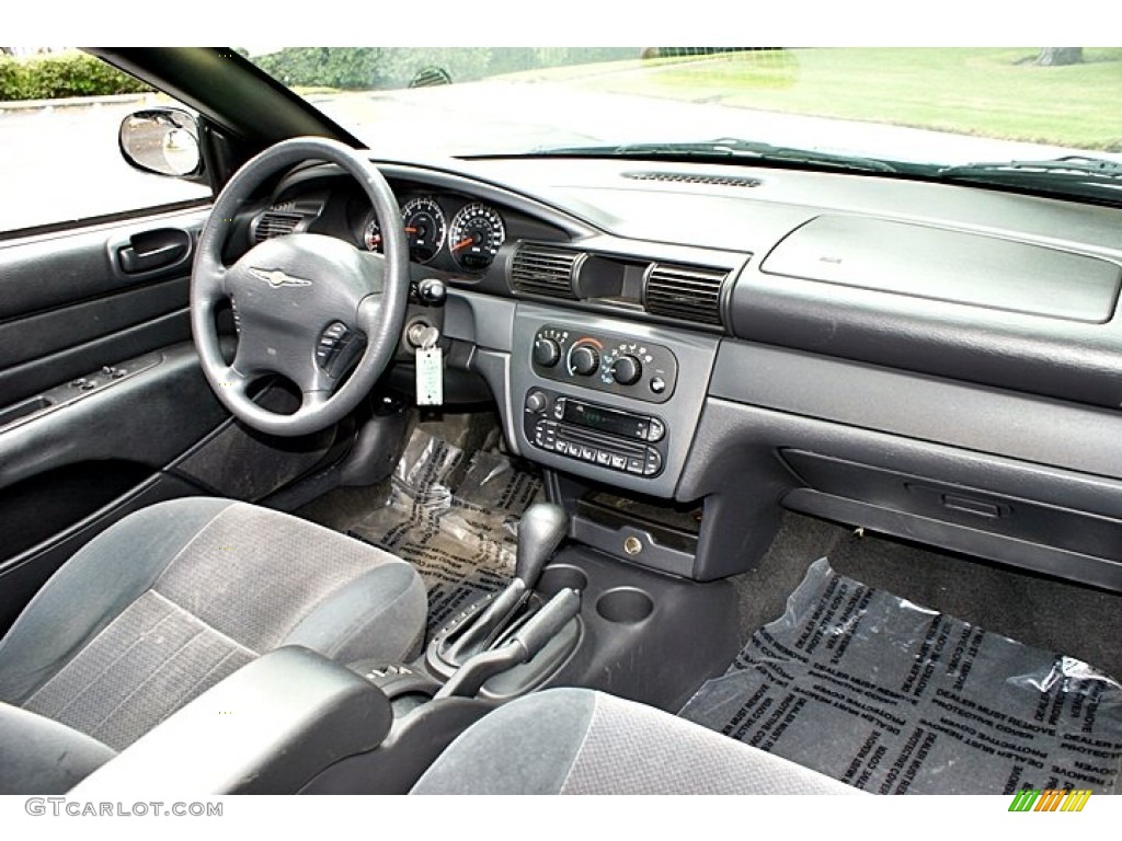 2005 Chrysler Sebring Convertible Dark Slate Gray Dashboard Photo #66142898