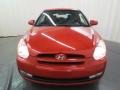 2007 Tango Red Hyundai Accent SE Coupe  photo #2