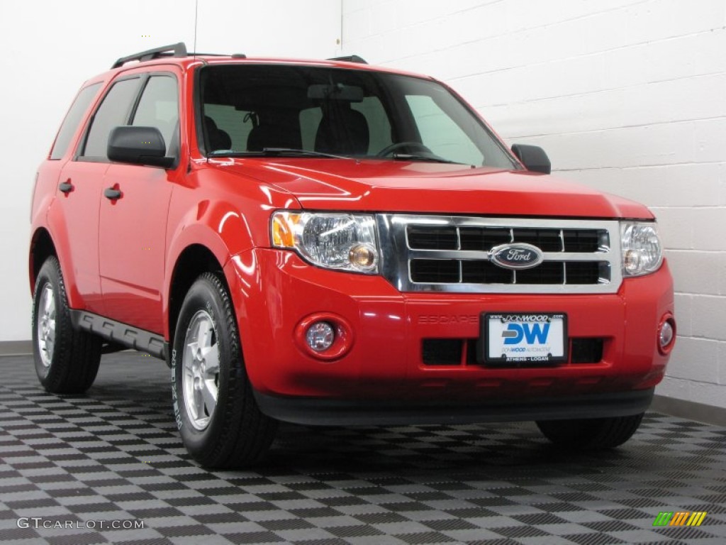 2009 Escape XLT 4WD - Torch Red / Charcoal photo #1