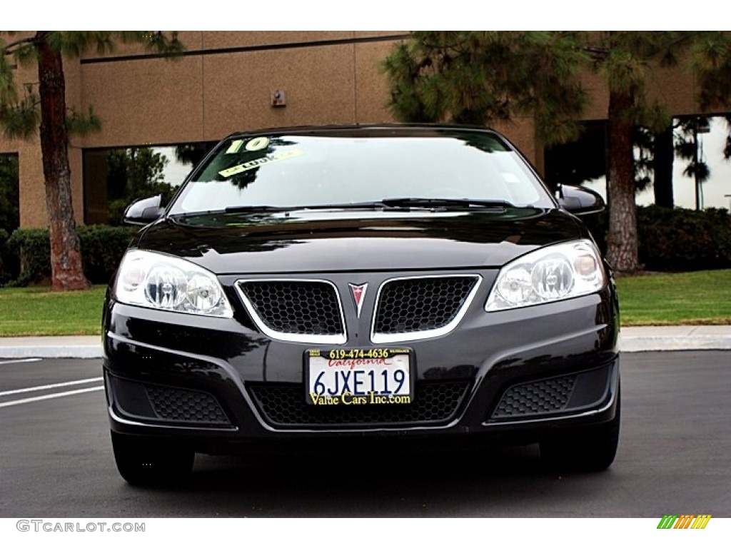 2010 G6 Sedan - Carbon Black Metallic / Ebony photo #3