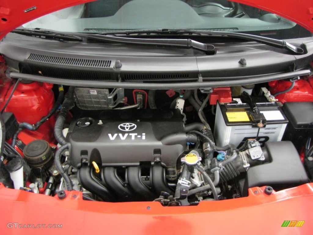 2008 Toyota Yaris 3 Door Liftback Engine Photos