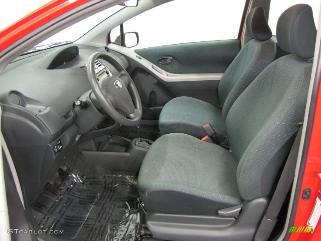 Dark Charcoal Interior 2008 Toyota Yaris 3 Door Liftback Photo #66144152