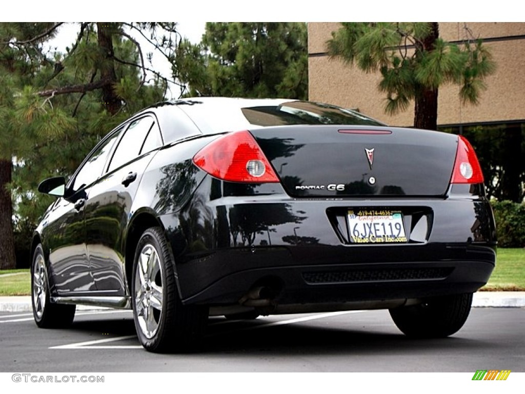 2010 G6 Sedan - Carbon Black Metallic / Ebony photo #8
