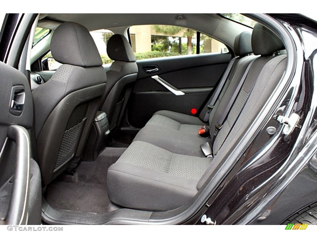 Ebony Interior 2010 Pontiac G6 Sedan Photo #66144248